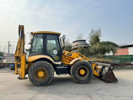 Original UK Gebraucht JCB 4CX Backhoe-Lader mit vier in einem Eimer / Gebraucht JCB Backhoe-Lader heiß verkaufen