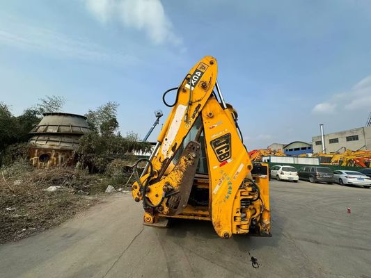 Original UK Gebraucht JCB 4CX Backhoe-Lader mit vier in einem Eimer / Gebraucht JCB Backhoe-Lader heiß verkaufen