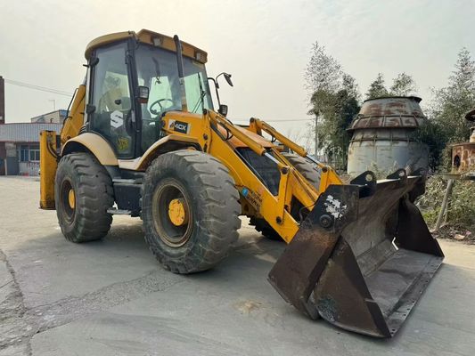 Original UK Gebraucht JCB 4CX Backhoe-Lader mit vier in einem Eimer / Gebraucht JCB Backhoe-Lader heiß verkaufen