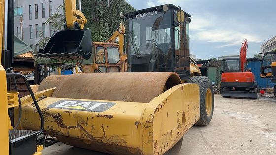 Originalfarbe Gebraucht Caterpillar CS-683E Eintrommelschleifer in ausgezeichnetem Zustand