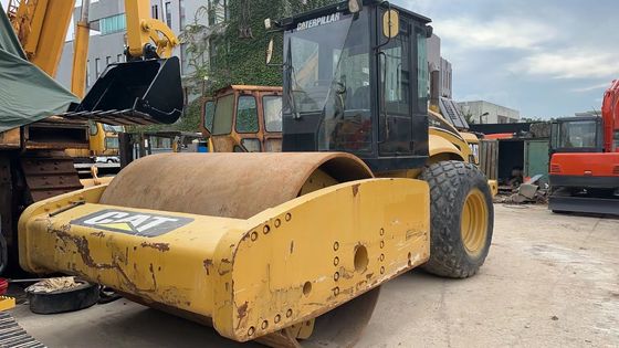 Originalfarbe Gebraucht Caterpillar CS-683E Eintrommelschleifer in ausgezeichnetem Zustand