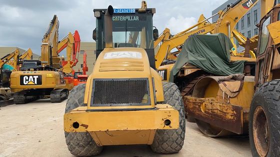 Originalfarbe Gebraucht Caterpillar CS-683E Eintrommelschleifer in ausgezeichnetem Zustand