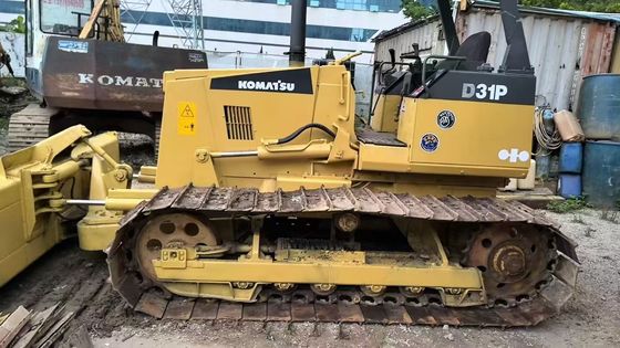 Originalfarbe Gebraucht Komatsu D31P-20 Mini Bulldozer Warmverkauf In Asien
