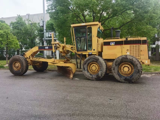 Originalfarbe verwendet Caterpillar 14H Motorgrader in ausgezeichnetem Zustand