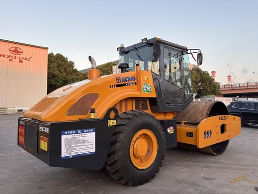 Gebrauchtes XCMG XS223J Einzeltrommel-Verdichter Einfacher Betrieb und guter Zustand