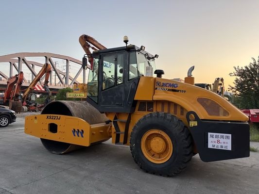 Gebrauchtes XCMG XS223J Einzeltrommel-Verdichter Einfacher Betrieb und guter Zustand