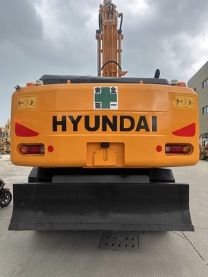 Original koreanischer Hyundai R210W-7 Radbagger in ausgezeichnetem Zustand