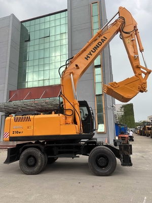 Original koreanischer Hyundai R210W-7 Radbagger in ausgezeichnetem Zustand