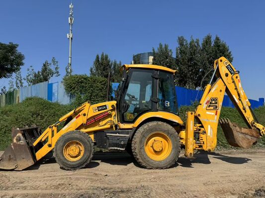Originalfarbe JCB 3CX Gebraucht Baggerlader Allradantrieb
