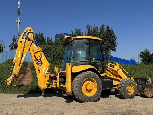 Originalfarbe JCB 3CX Gebraucht Baggerlader Allradantrieb