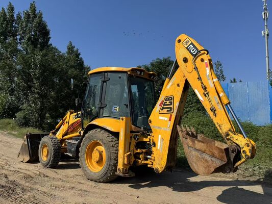 Originalfarbe JCB 3CX Gebraucht Baggerlader Allradantrieb