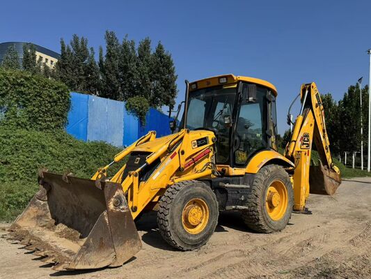 Originalfarbe JCB 3CX Gebraucht Baggerlader Allradantrieb