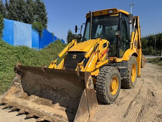 Originalfarbe JCB 3CX Gebraucht Baggerlader Allradantrieb