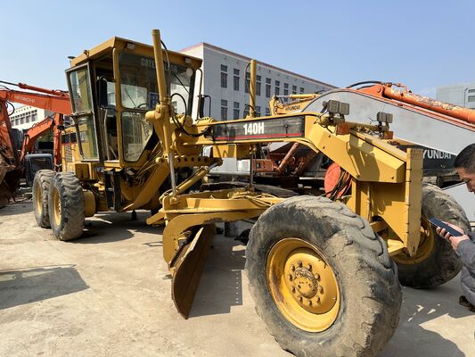 Originalfarbe Verwendet CAT 140H Motor Grader in ausgezeichnetem Zustand