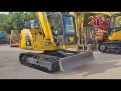 Originalfarbe Gebraucht Komatsu PC70-8 Minibagger in ausgezeichnetem Zustand